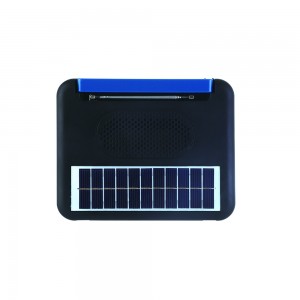 ABS Portable Mini Speaker with 5.5V1W Solar Panel NV-8937