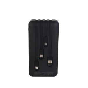 Charging Power Bank Built in Cables digital display NV-D0002