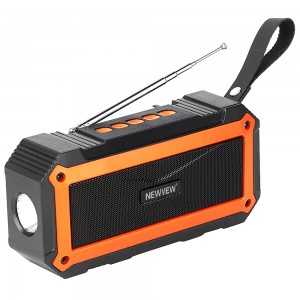 NV-8979 Portable Mini Speaker with Bluetooth Battery 500mAh Data Line