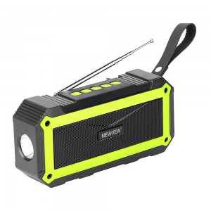 NV-8979 Portable Mini Speaker with Bluetooth Battery 500mAh Data Line