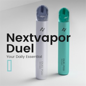 Leading Manufacturer for Open Pod Vape Systems - Duel 1200 Puffs Closed Pod System – Nextvapor