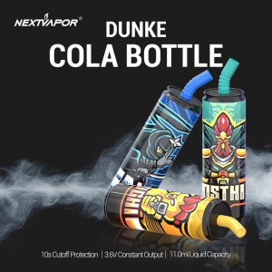 High Performance Disposable Nicotine Salt Pen - Dunke Cola Bottle 4000 Puffs Rechargeable Disposable Vape – Nextvapor
