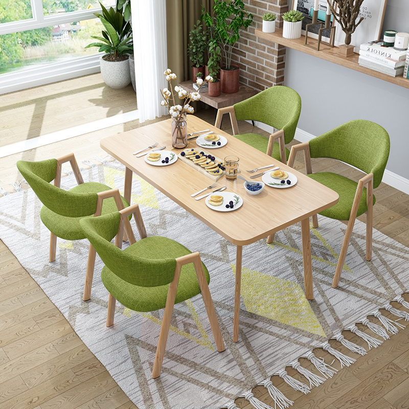 Home dining table set with four chairs (5)