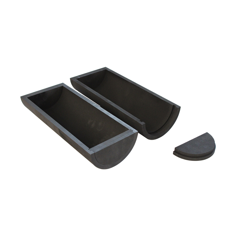 Quality Inspection for China Round Coating Graphite Mould - Graphite semicircular boat – Ningxin