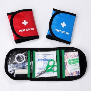 Medical Emergency Lag luam wholesale Portable Car Travel First Aid Kit Bag