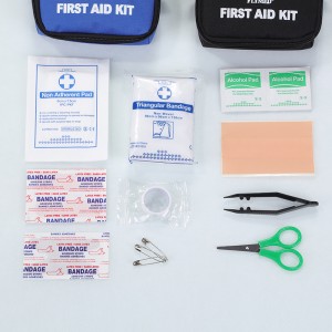 First Aid Kit Clean Treat Protect Minor Cuts Scrape Emergency Survival Outdoor