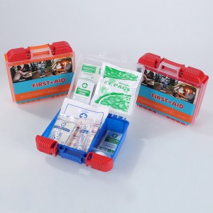 Botiquín de primeiros auxilios para coche médico Kit de primeiros auxilios portátil para exteriores