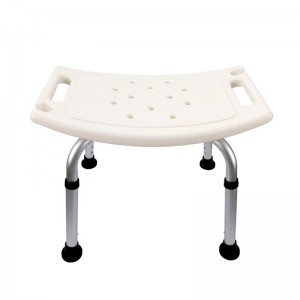 Comfortable Bath Safety Bathroom PU Shower Chair for The Elderly