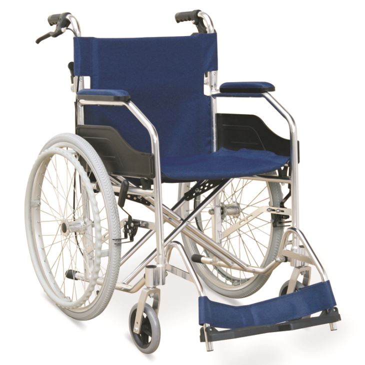 כיסא גלגלים ידני קל משקל מאלומיניום