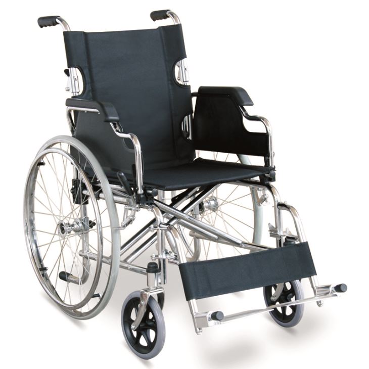 Flip Back Armrests Wheelchair