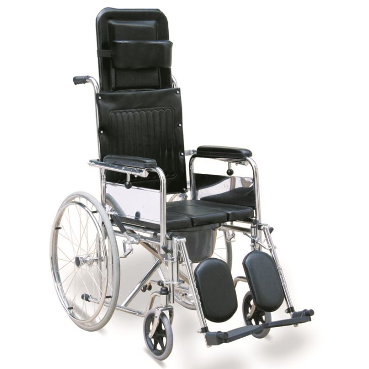 Cadira de rodes reclinable U Notch