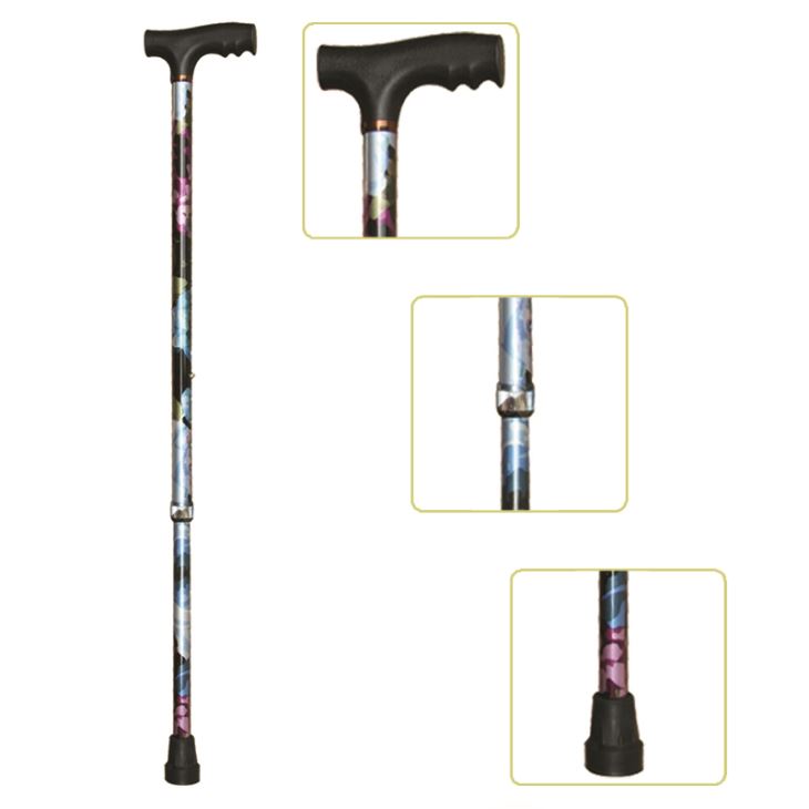 Colorful Floral Lightweight Walking Cane