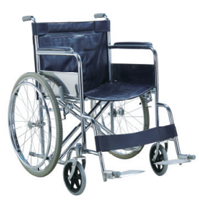 Skládací těžký invalidní vozík
