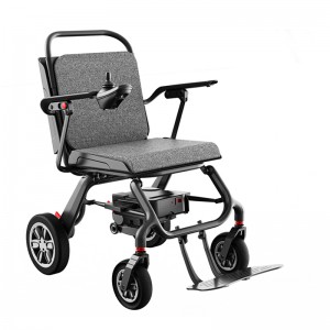 Высокотехнологичный материал из углеродного волокна, портативная складная инвалидная коляска с электродвигателем