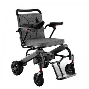 เก้าอี้ไฟฟ้าสกู๊ตเตอร์น้ำหนักเบาราคาถูกรถเข็นไฟฟ้าแบบพับได้สำหรับคนพิการเดินทาง
