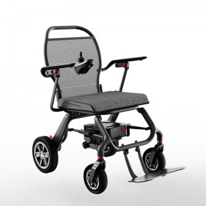 Bêste lichtgewicht motorisearre rolstoel foar bûtengebrûk Goedkeap elektryske rolstoel te keap