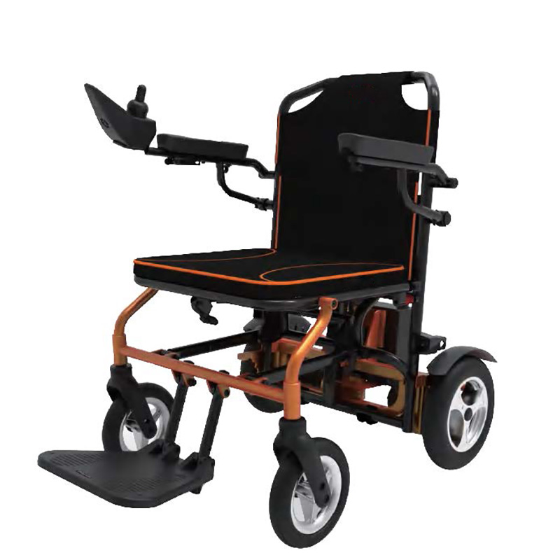 Disabled Foldable Aluminum Alloy Lightweight Electric Wheelchair