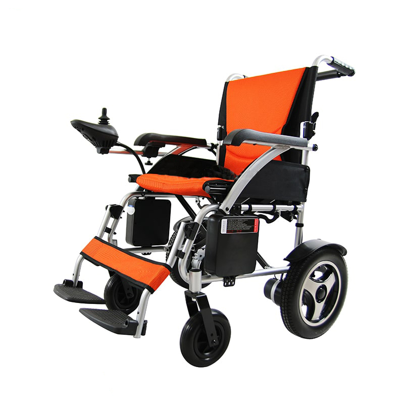 CE Disabled Fashion Easy Carry Folding Electric Wheelchair