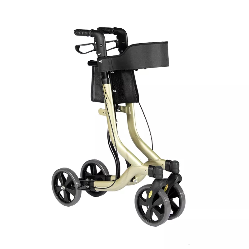 Outdoor Lightweight Rollator Walker for Disable with Bag