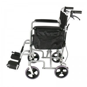 Velkoobchodní oblíbený hliníkový ruční invalidní vozík Lehký