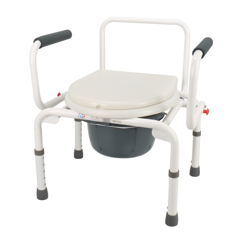Steel Frame Chinese Factory  Medical Commode Chair
