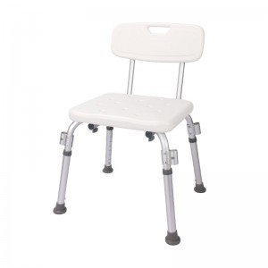 Αντιολισθητική καρέκλα ντους με ρυθμιζόμενο ύψος μπάνιου