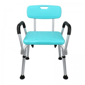 Bathroom Anti-Slip Heigth Adjustable Shower Chair