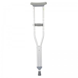 Outdoor Walking Cane Height Adjustable Underarm Axillary Crutch Walking Stick