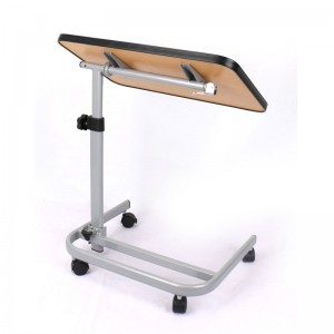 Libre nga Gi-adjust ang Rotatable Table Revolving para sa Homecare/Hospital Use