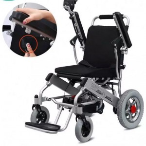 Aluminum Lightweight Foldable Portable Electric Wheelchair