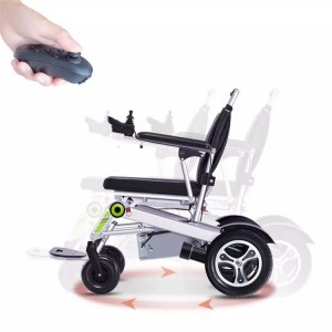 Awtomatikong folding light remote control electric wheelchair
