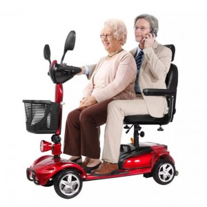 Opklapbere elektryske scooter foar handikapten