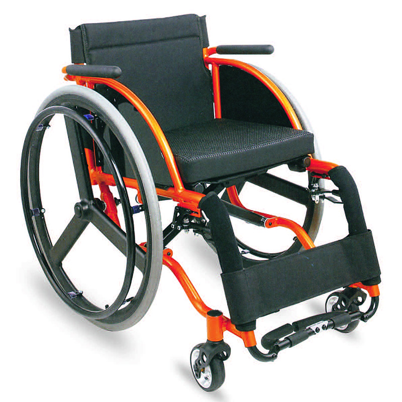 High definition Reclining Wheelchair - Paralyzed Disabled Sports Manual Wheelchair – Jianlian