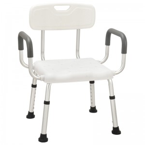 Aluminium Shower Chair High-Bearing Bathroom Setulo sa Bathroom