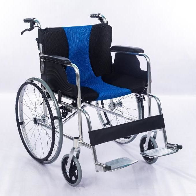 2022 wholesale price Lightweight Portable Wheelchair - Solid tire Aluminum Wheelchair& – Jianlian