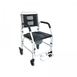 China Supplier Folding Portable Hospital Aluminum Commode Chair
