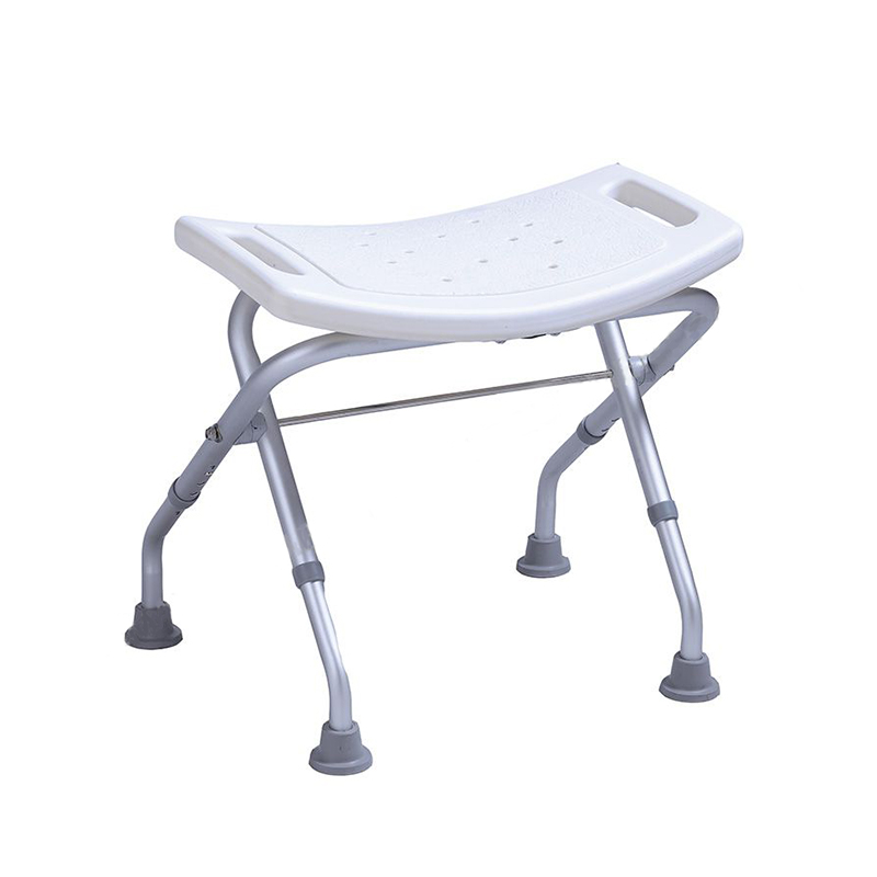 Medical Safety Adjustable Aluminum Shower Chair Folding for Adults
