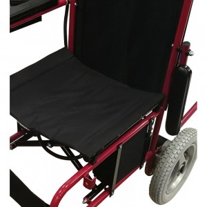 Lette elektriske rullestoler, selvgående rullestoler med dobbel funksjon, med avtakbare doble batterier, for eldre funksjonshemmede
