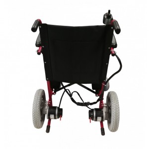 Lightweight Electric Wheelchairs, Dual Function Self Propelled Wheelchairs, with Removable Dual Batteries, for Elderly Handicapped