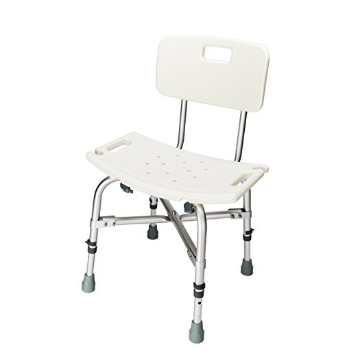 Heavy Duty Bath Bench With Removable Armrests- 7361LH