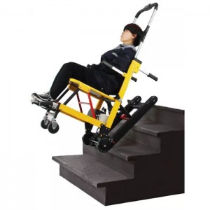 Hastane elektrikli merdiven tırmanma tekerlekli sandalye