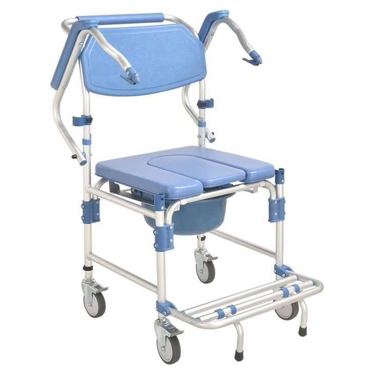Fersterke Wheeled Hemiplegic Commode Stoel