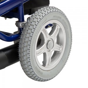 ການປິ່ນປົວດ້ວຍການຟື້ນຟູສະຫນອງລໍ້ເຫຼື່ອນພະລັງງານ motorized wheelchair electric folding