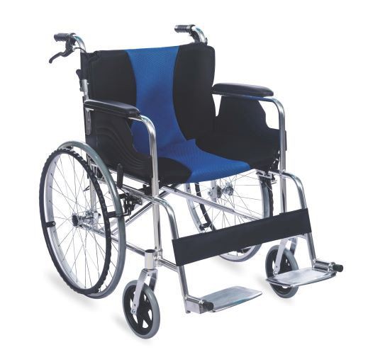 Αναπηρικό αμαξίδιο από αλουμίνιο συμπαγές ελαστικό