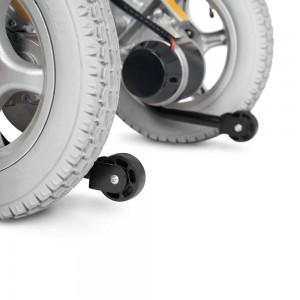 Karrige elektrike me rrota portative e palosshme e lehtë alumini