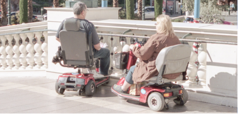 Primary condition for riding electric wheelchair