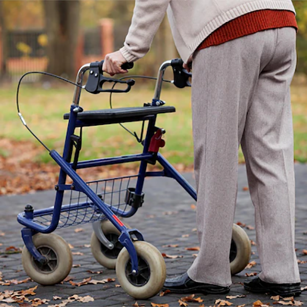 Who is a rollator good for?