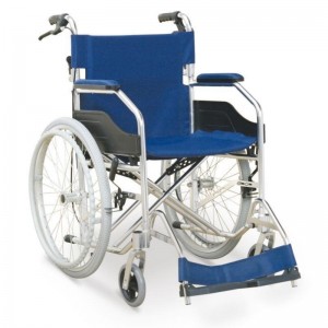 Легкая ручная алюминиевая инвалидная коляска