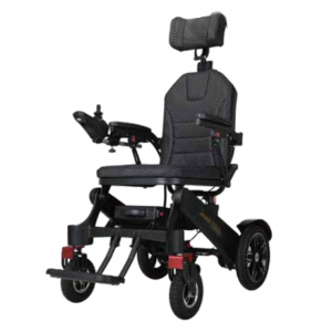 China Aluminum Alloy High Back Adjustable Electric Wheelchair