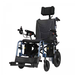 Factory Hot Sale Portable Lightweigh Electric Reclining Wheelchair